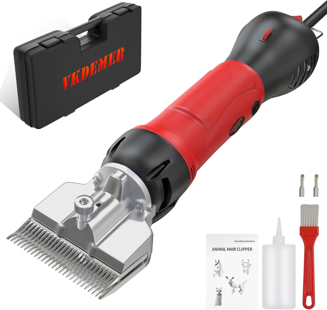 Horse Clippers,600W Professional Electric Horse Grooming Kit