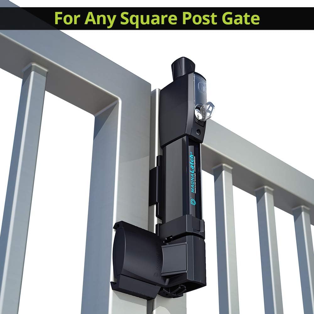 D&D Technologies ML3VPKA MagnaLatch Vertical Pull 12-inch Gate Latch