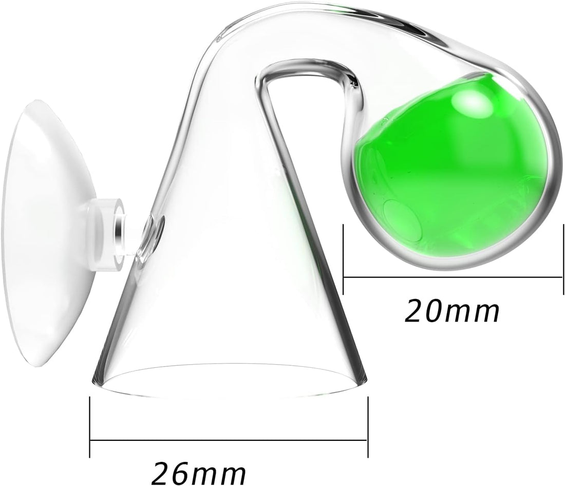 Glass Drop Checker Kit with 15ml Co2 Checker Solution Monitor
