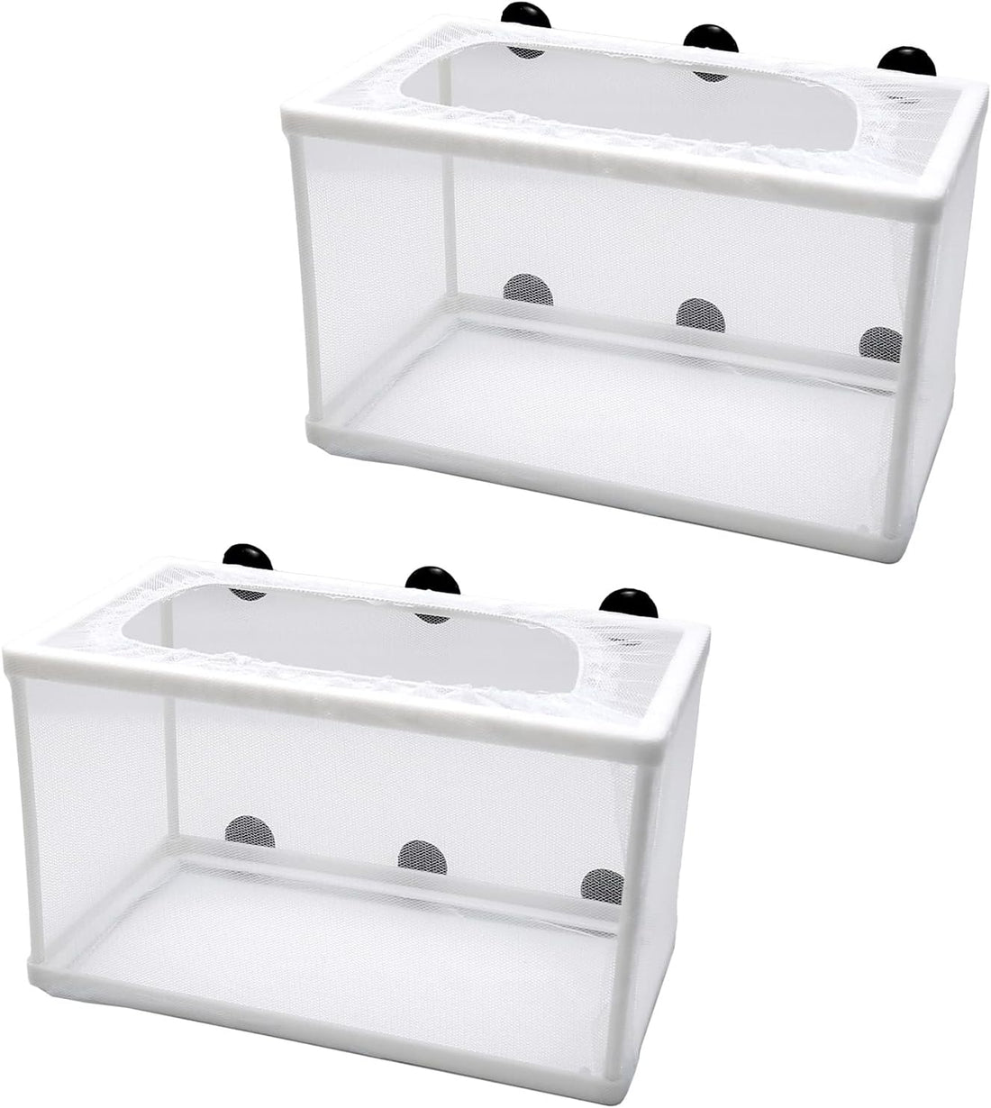 Anxingo 2 Pack Fish Tank Breeder Net,Fish Isolation Breeding Hatching
