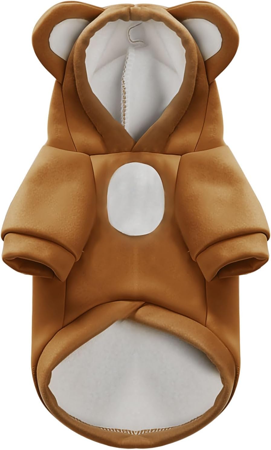 HRTTSY Small Dog Hoodie Soft Warm Fleece Fall Winter Dog Clothes Cute
