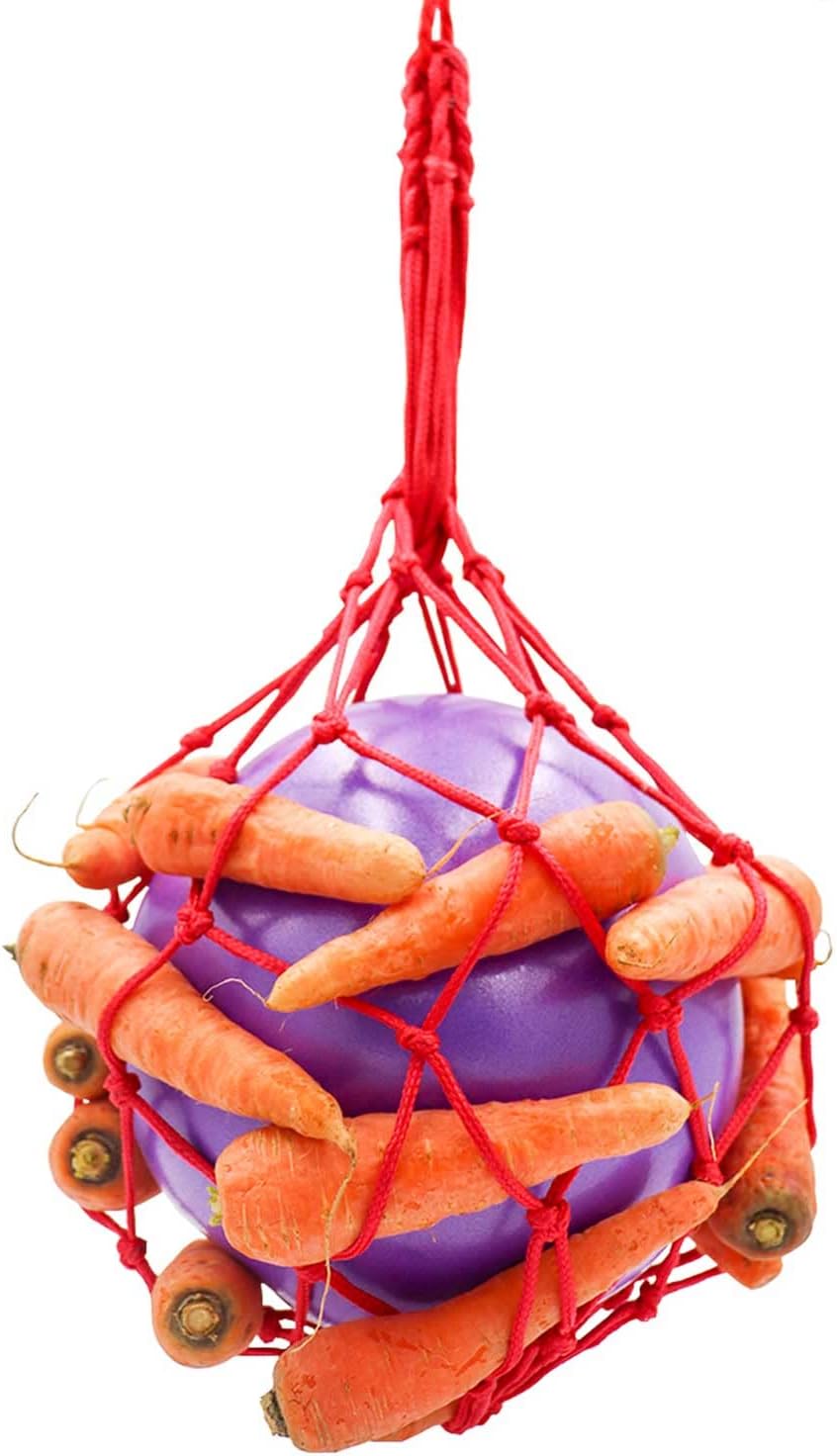 Tirifer Carrot Feeder Ball Toy for Horse, Goat, Sheep - Stress Relief