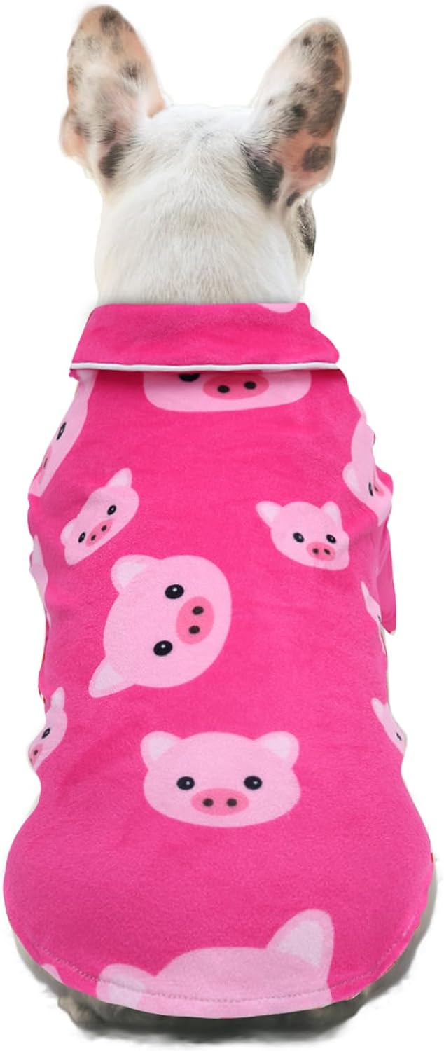 CuteBone Two-Leg Velvet Pet Pajamas Girl Dog Clothes - Soft, Cozy