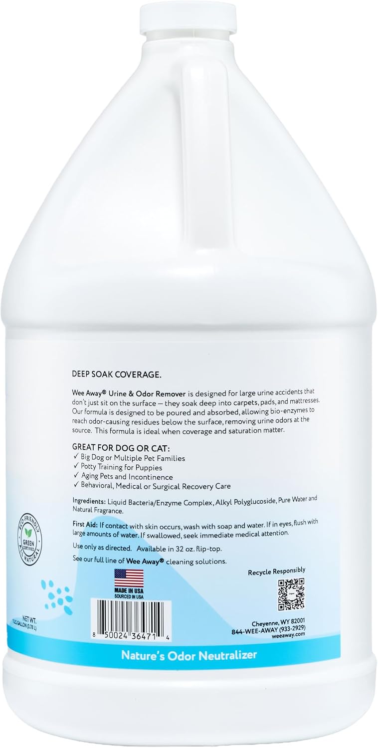 Wee Away Original Formula Concentrated Stain & Odor Remover