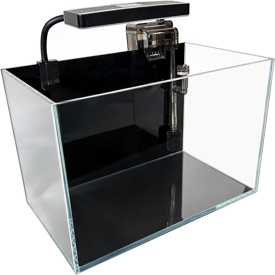 Betta Fish Tank kit,Small Nano Glass Fish Tank Start Kit