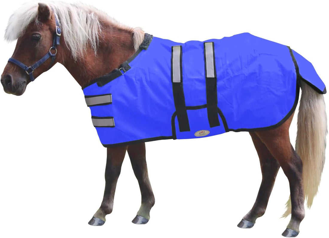 Derby Originals Mini Horse & Foal Winter Turnout Blanket – Reflective
