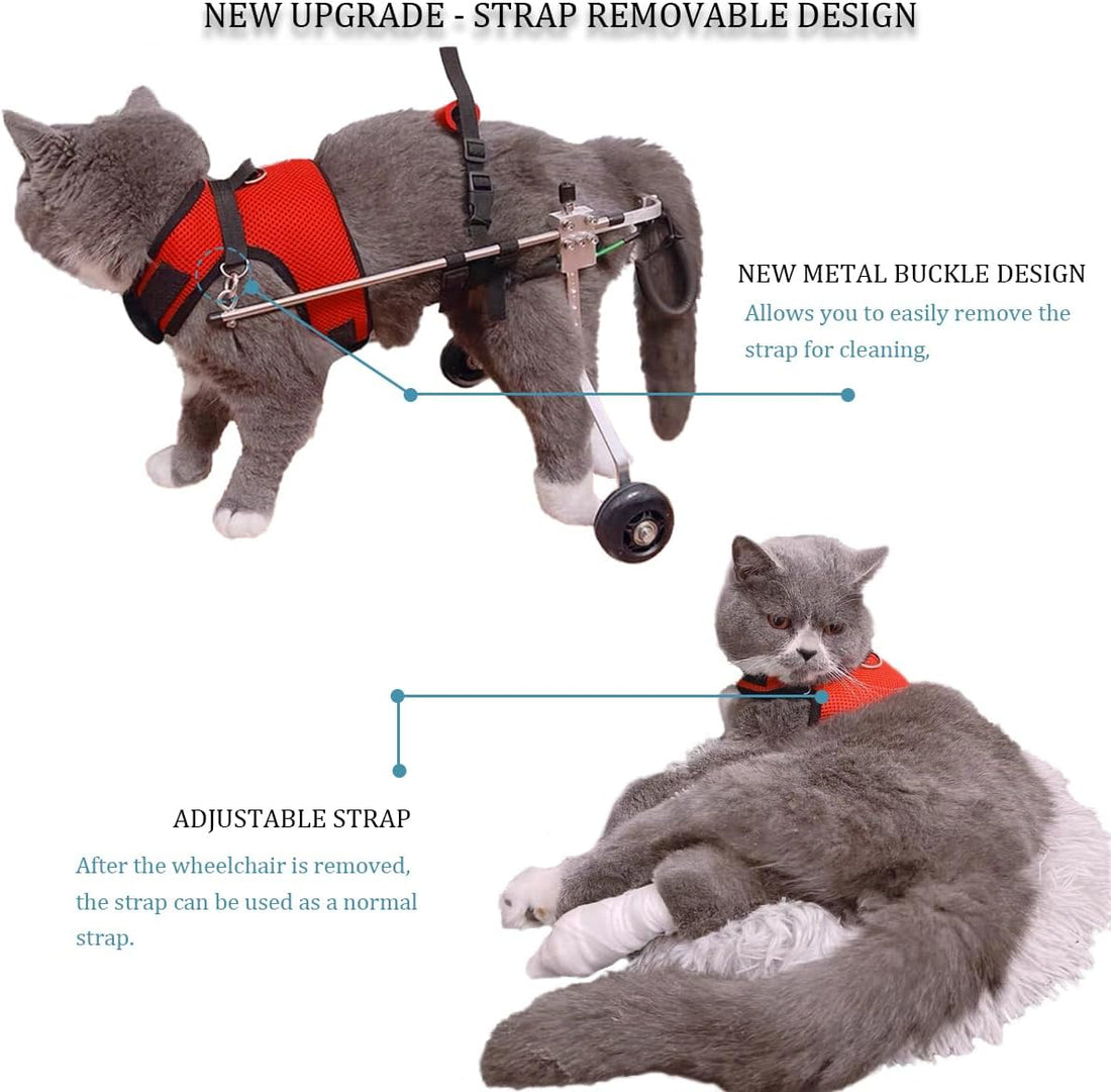 Cat Wheelchair, Newly Upgraded Pet Wheelchair