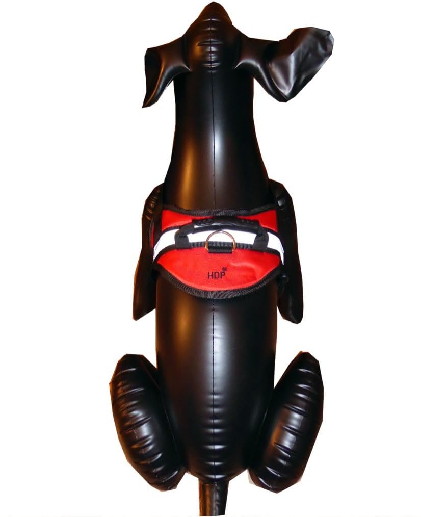 HDP Big Dog Soft No Pull Harness Size:Large Color:Black