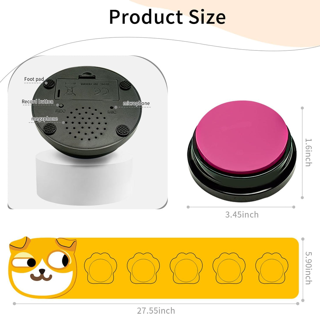 RIBOSY Dog Buttons for Communication