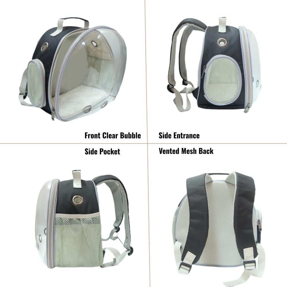 Small Animal Carrier Guinea Pig Backpack,Transparent