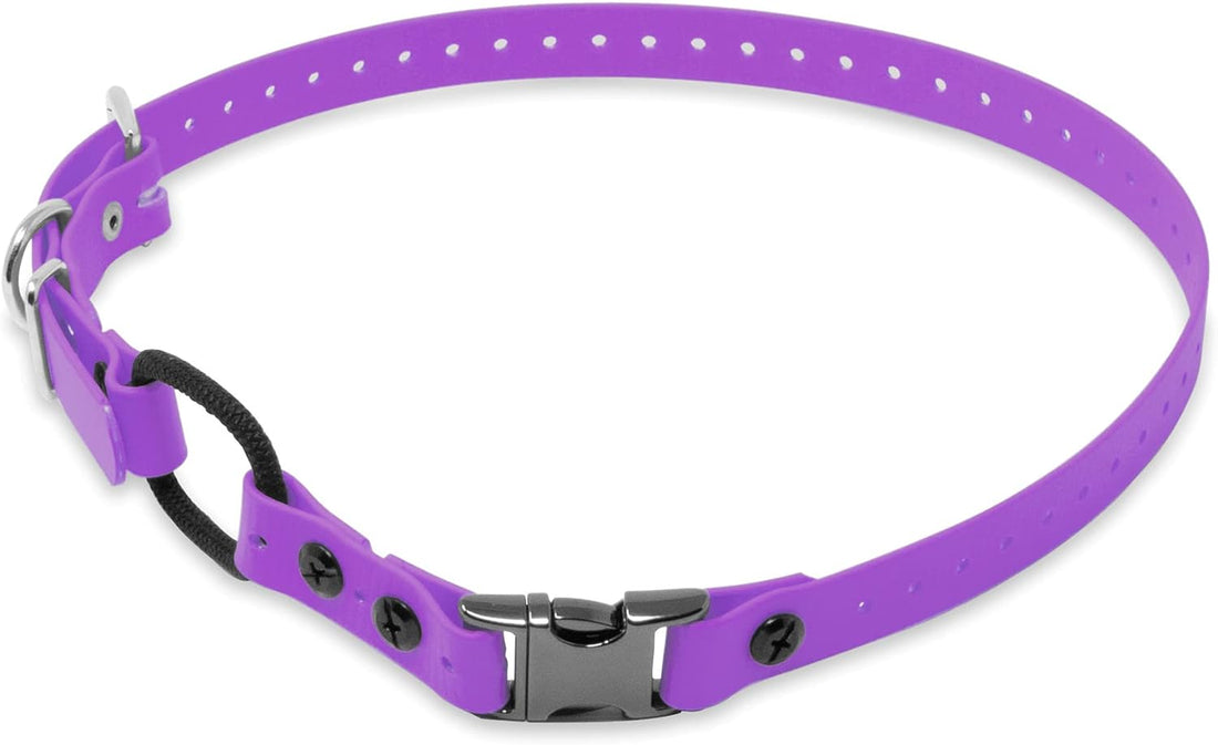 E-Collar Educator 3/4" Quick Snap Biothane Collar Strap