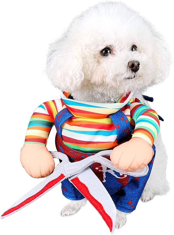 NACOCO Halloween Dog Chainsaw Costume