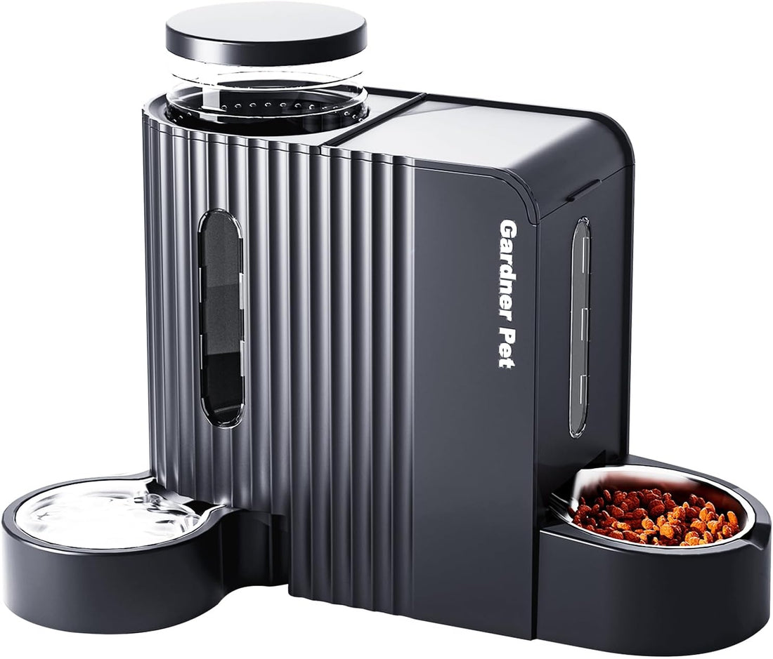 Gravity Automatic Cat Feeder, Water & Food Dispenser Set