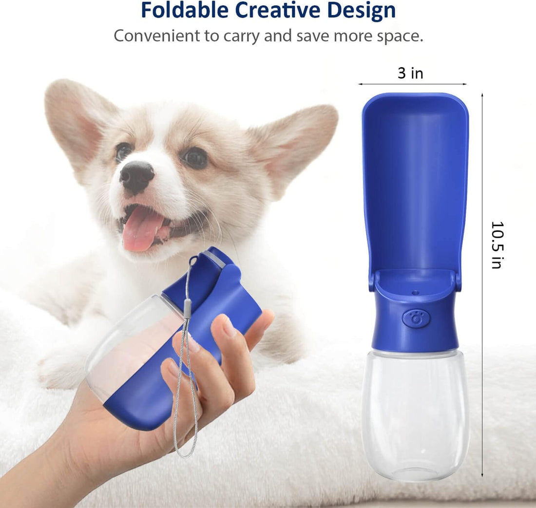 WePet Foldable Portable Dog Water Bottle Puppy Water Dispenser