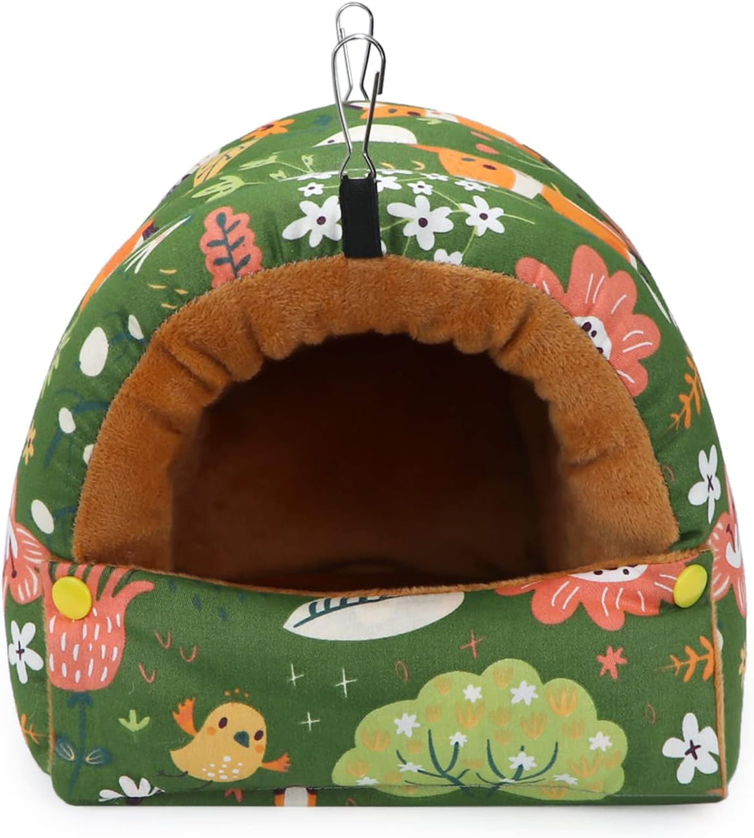Wontee Bird Nest House Winter Warm Snuggle Hut Bird Bed Hanging