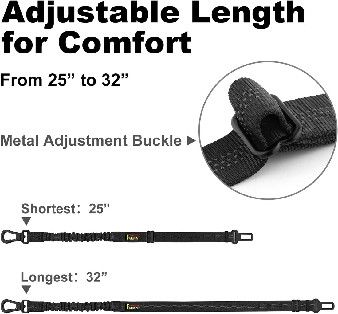 Plutus Pet Dog Seat Belt for Car