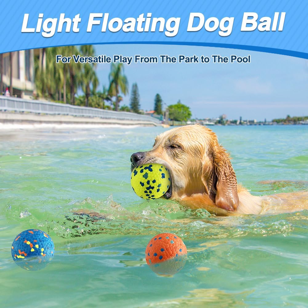 Mankoda Durable Dog Balls for Aggressive Chewers