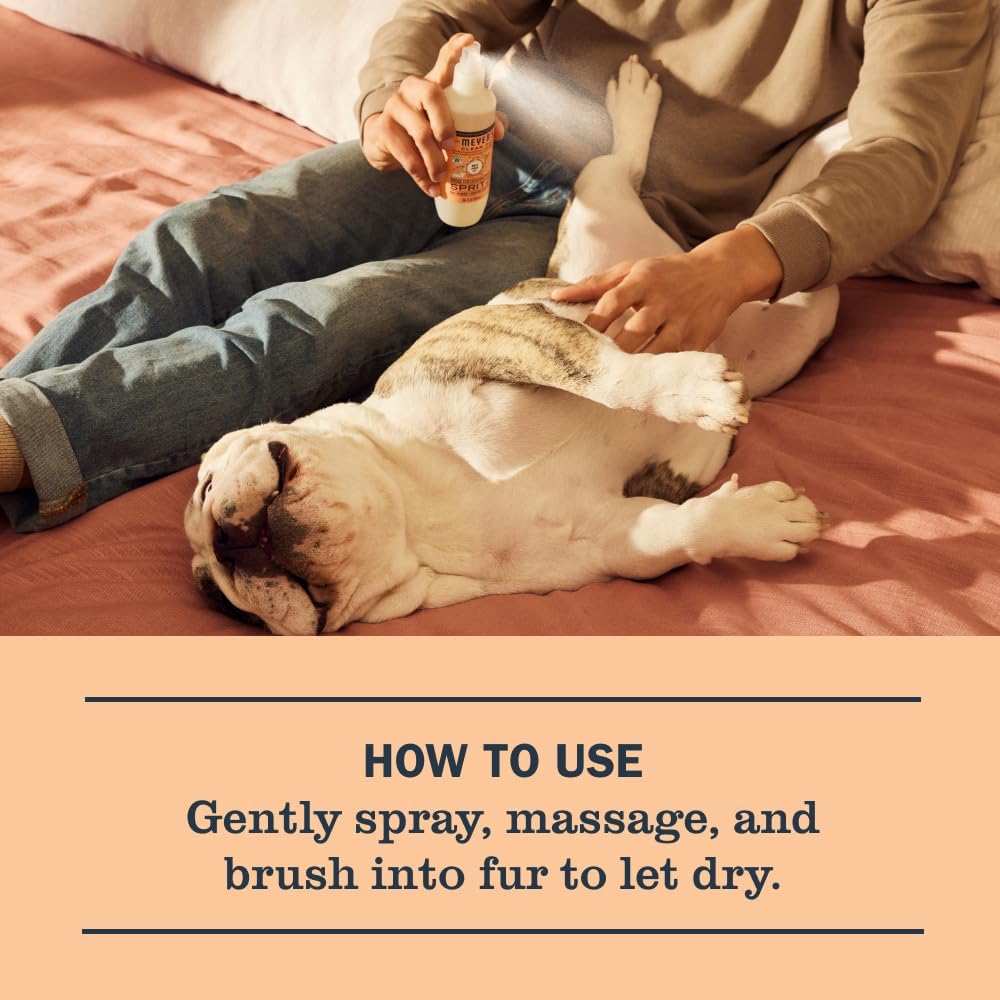 MRS. MEYER'S Clean Day Dog Deodorizing Spray, White Peach Scent