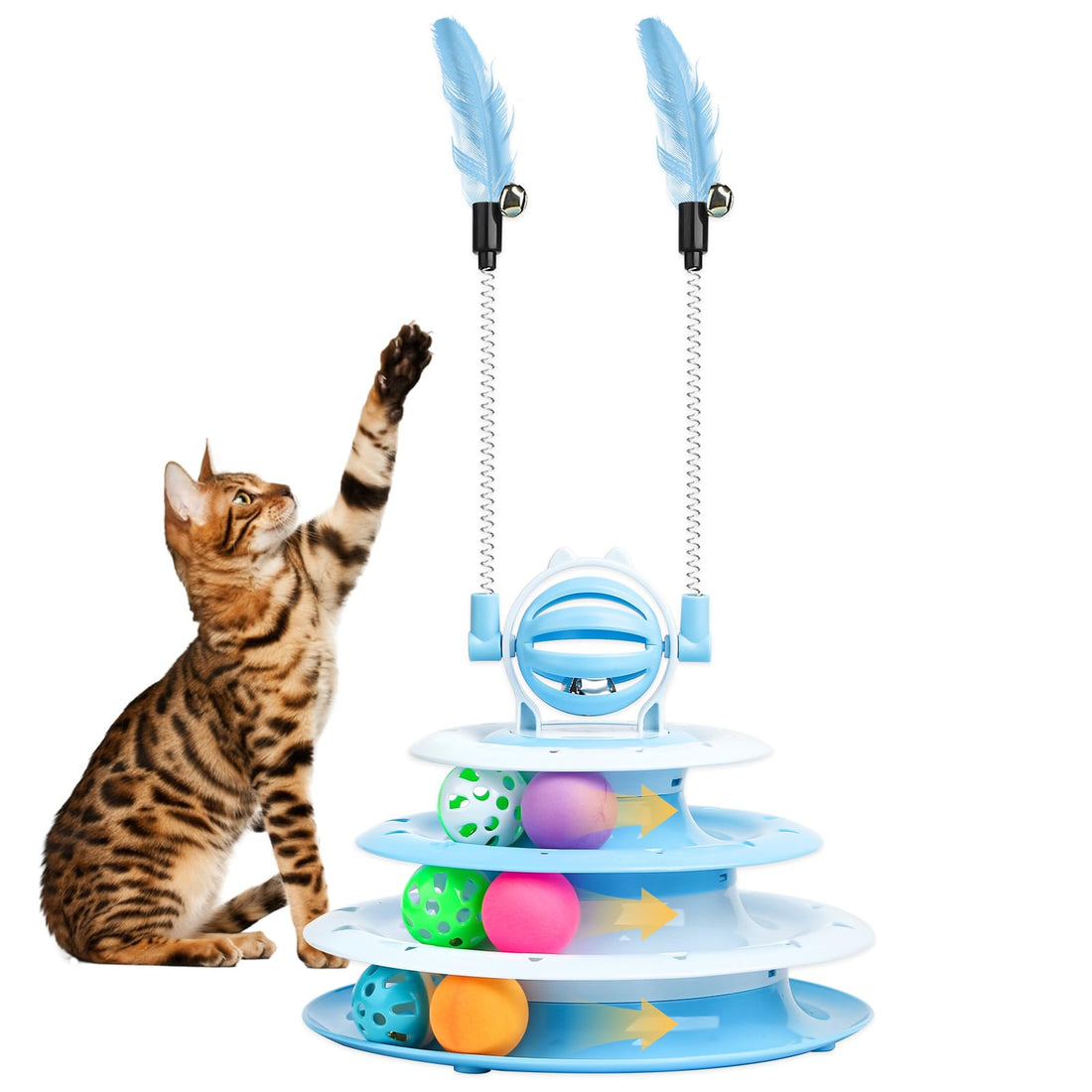 Goosheep Cat Toy Interactive Pet Plaything for Indoor Kitten