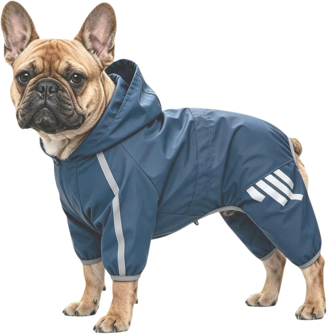 Dog Raincoat,Waterproof Dog Rain Jacket Reflective Full Body