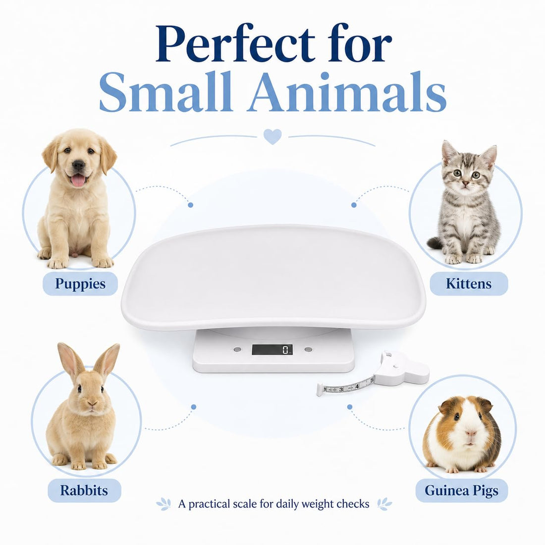 Puppy Scale for Newborn Puppies & Kittens