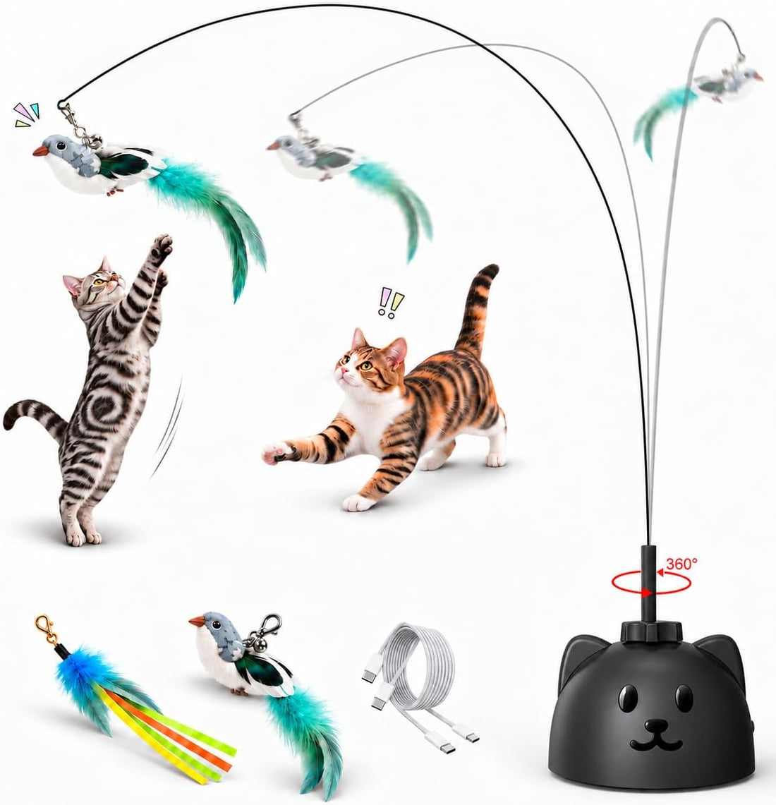 Interactive Cat Toys for Indoor Cats