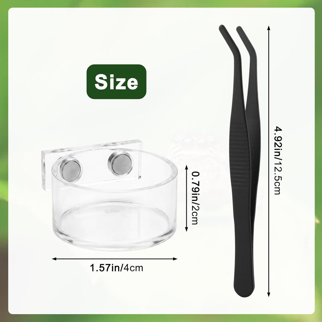 Jumping Spider Feeding Dish Set