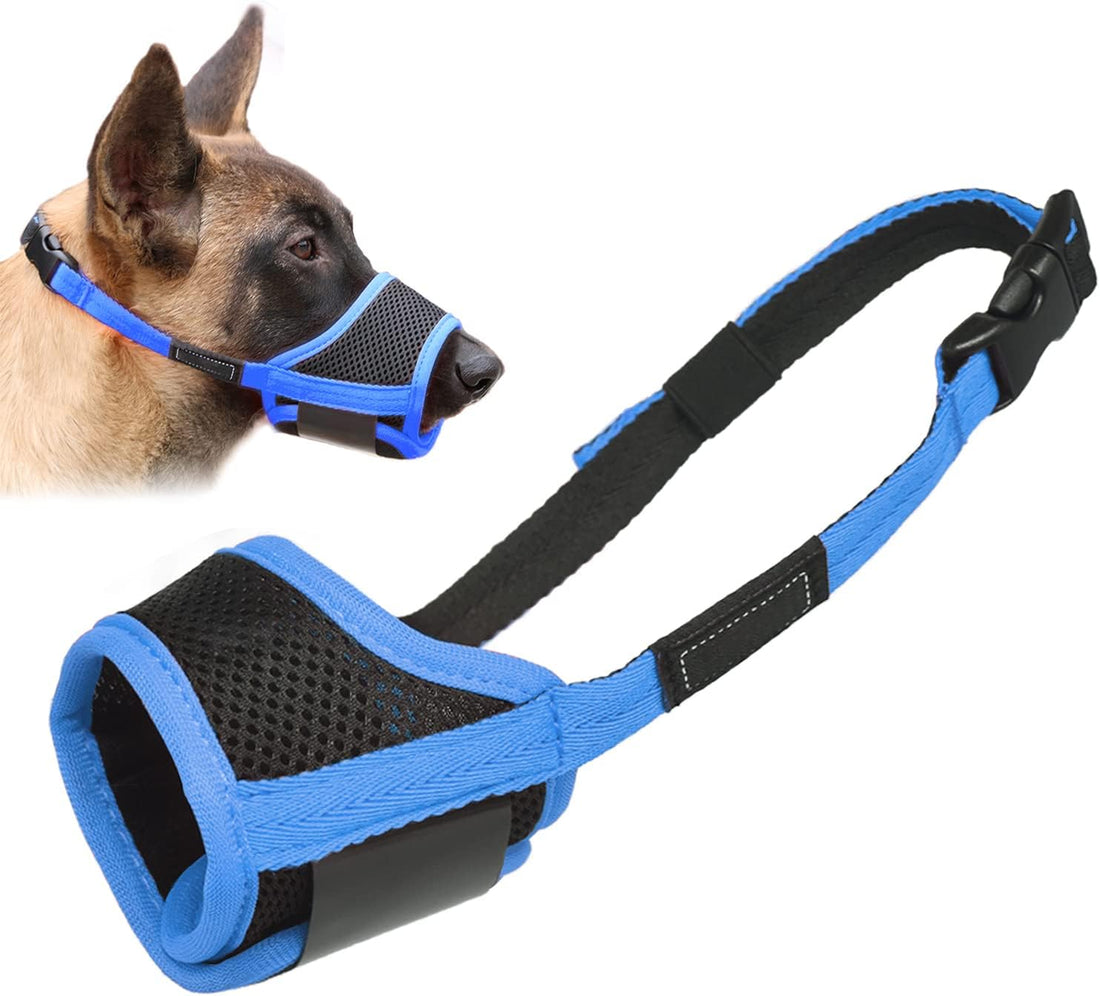 LUCKYPAW Soft Dog Muzzle for Small Dogs to Anti Biting Chewing