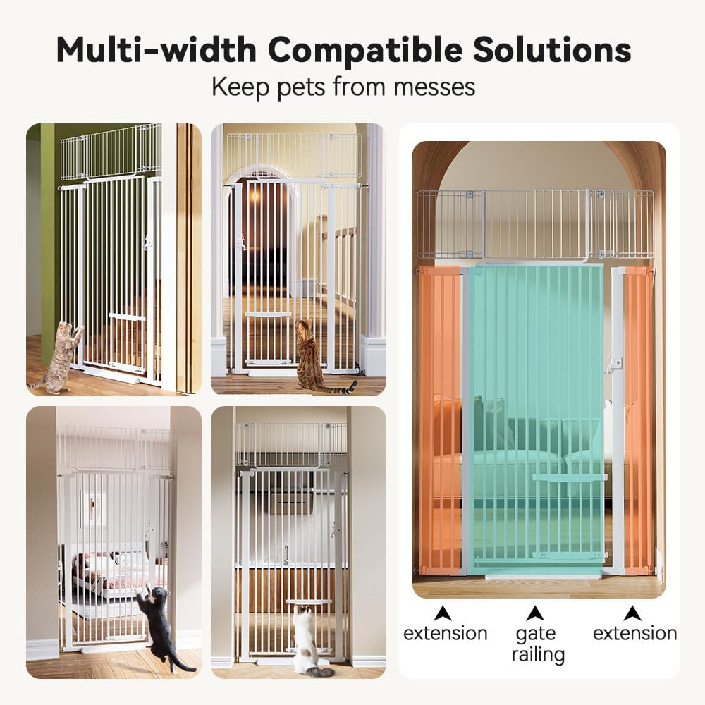 COMOMY 71" Extra Tall Pet Gate