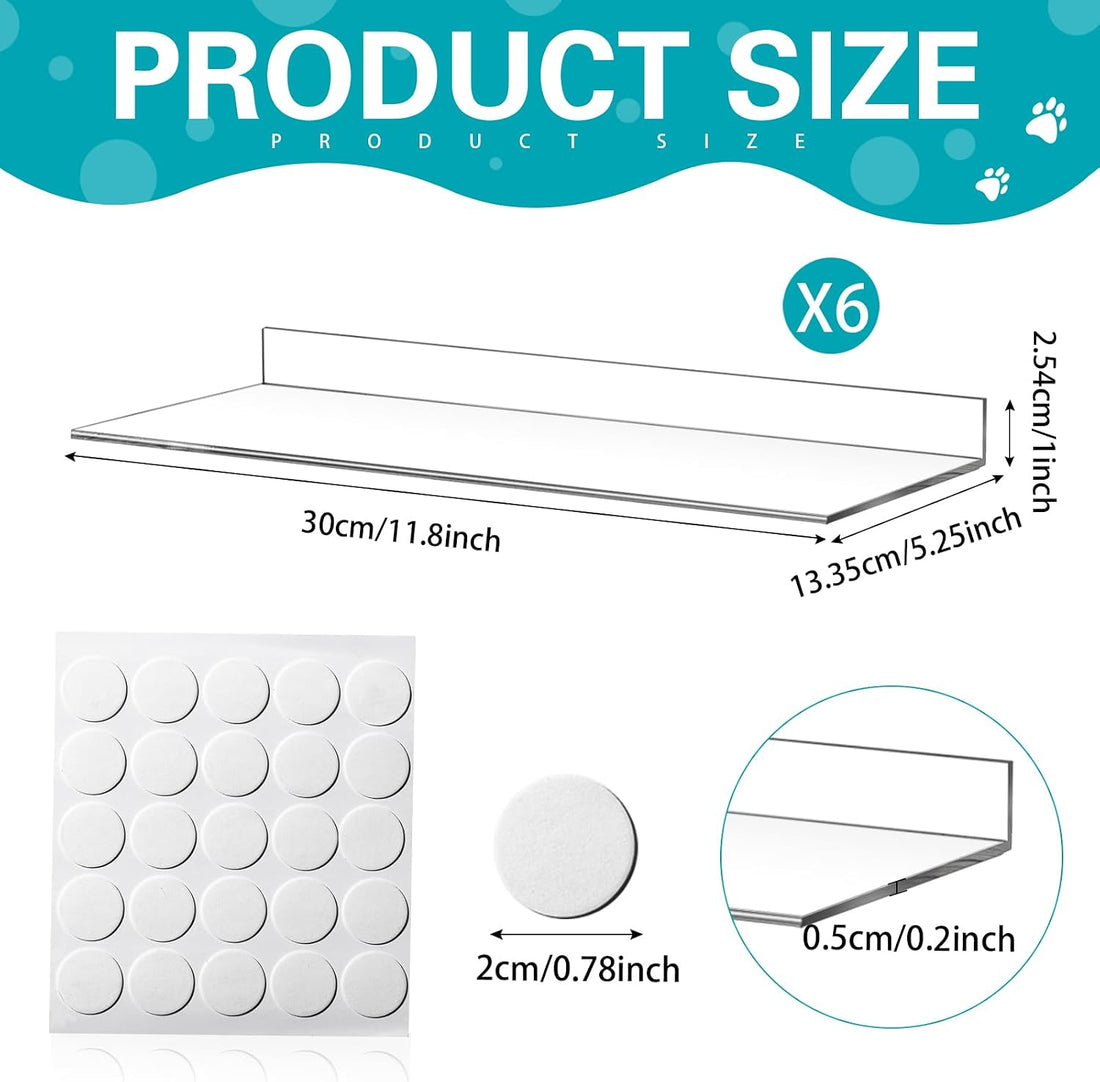 Wenqik 6 Pcs Window Sill Protector from Dog Cat Scratching Protection