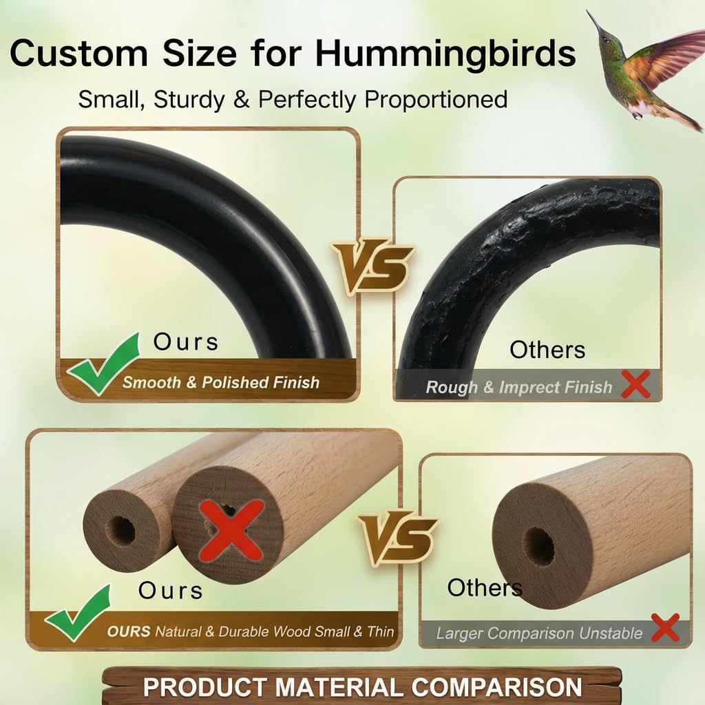 Hummingbird Swing & Perch for Outdoor