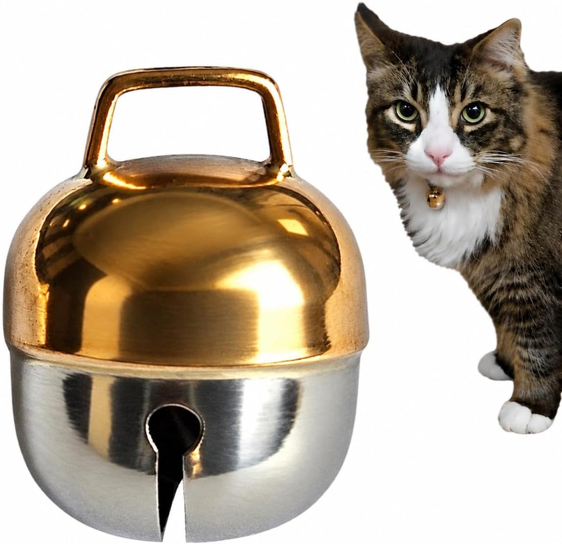 Premium Cat Bell – Loud, Anti-Hunting, Bird Saving (Brass, Copper)