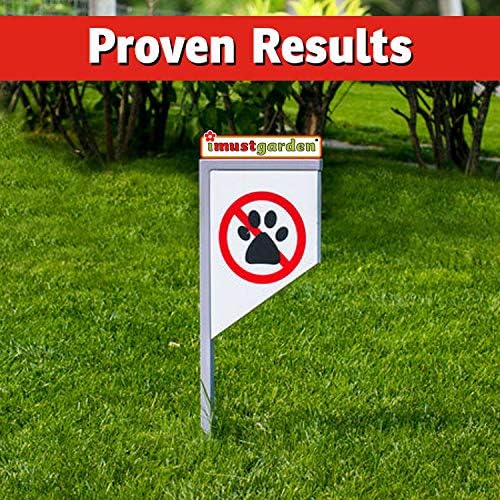 IMUSTGARDEN Dog & Cat Repellent: Stops Chewing, Natural, Pet Safe