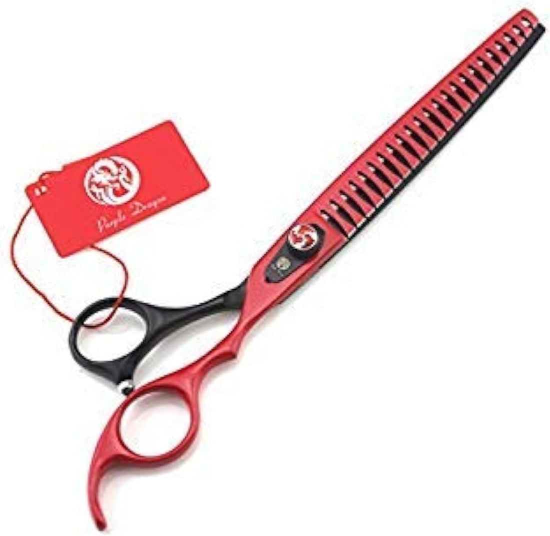 Purple Dragon 8.0 inch Professional Pet Grooming Scissors