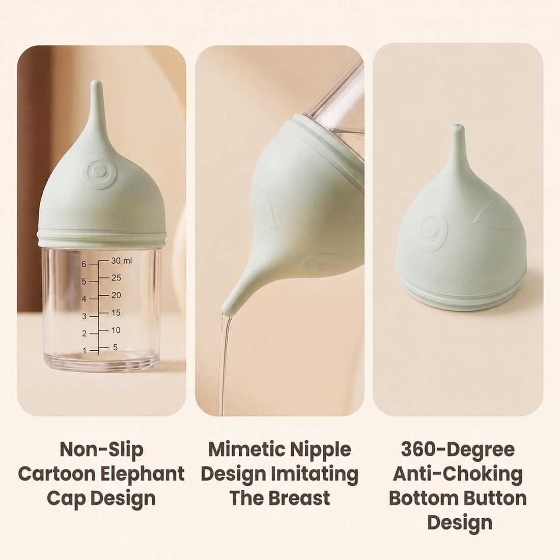 3 Pcs 30ml Kitten Milk Bottle, Kitten Feeding Bottle