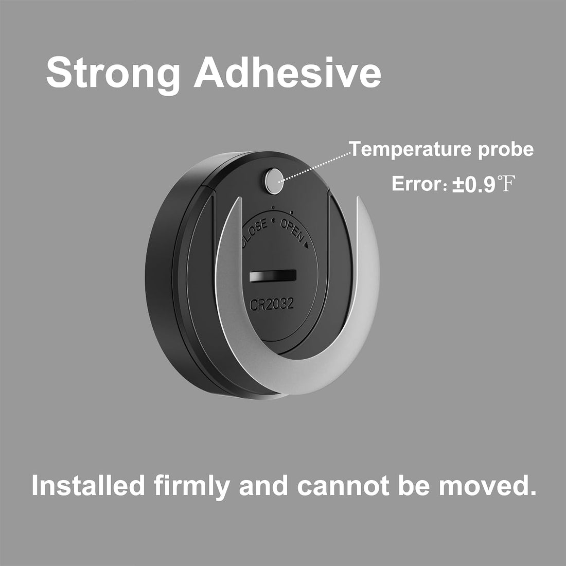 Carefree Fish Replaceable Battery Digital Aquarium Thermometer
