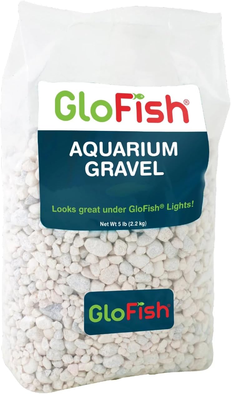 GloFish Aquarium Gravel, Pink, Green & Blue Mix, 5 lbs