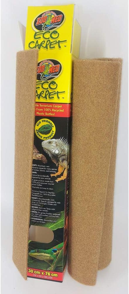 Zoo Med Tan Eco Carpet 30" L X 12" W 29 Gallon