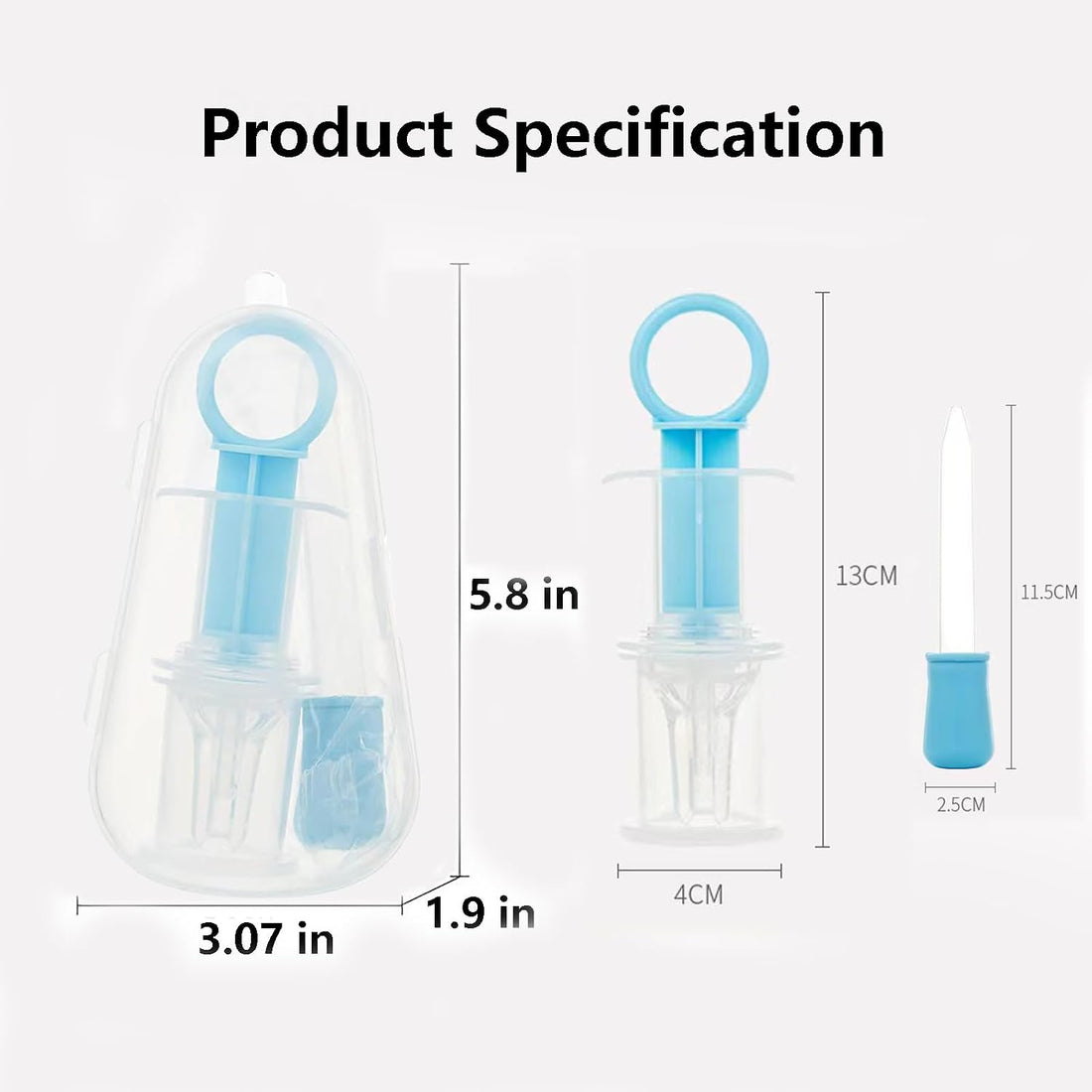 Pet Liquid Feeding Kit - Soft Tip Syringe Bottle For Cat And Dog