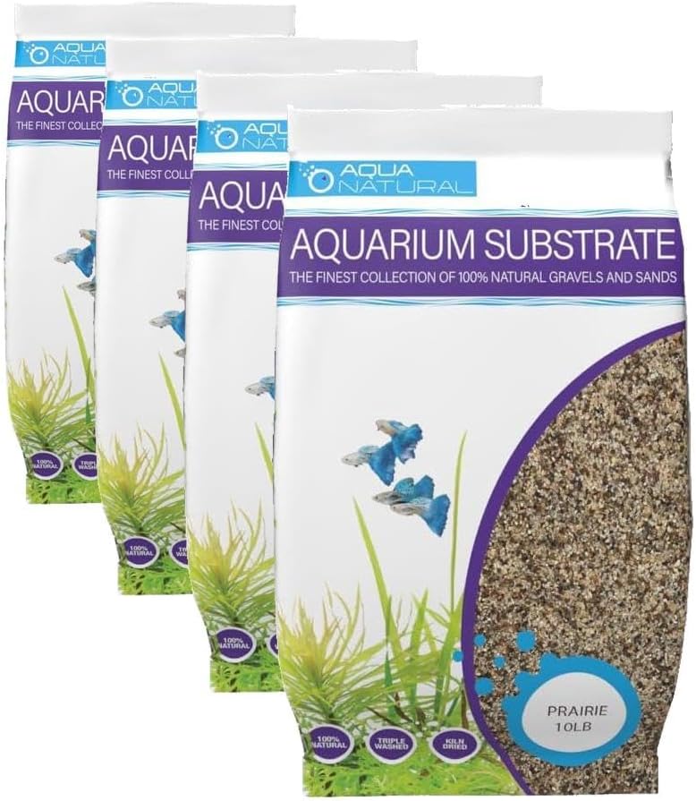 Aqua Natural Aquarium Substrate, Prairie Sand, 10lb