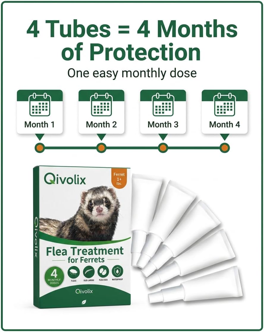 Natural Ferret Flea & Tick Topical Care