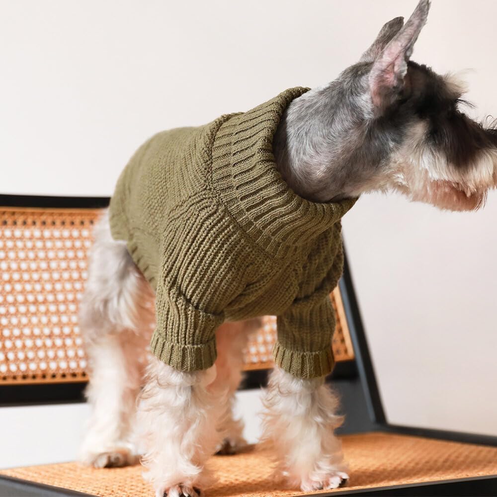 Fitwarm Thermal Knitted Dog Sweater Doggy Winter Coat Pet Clothes