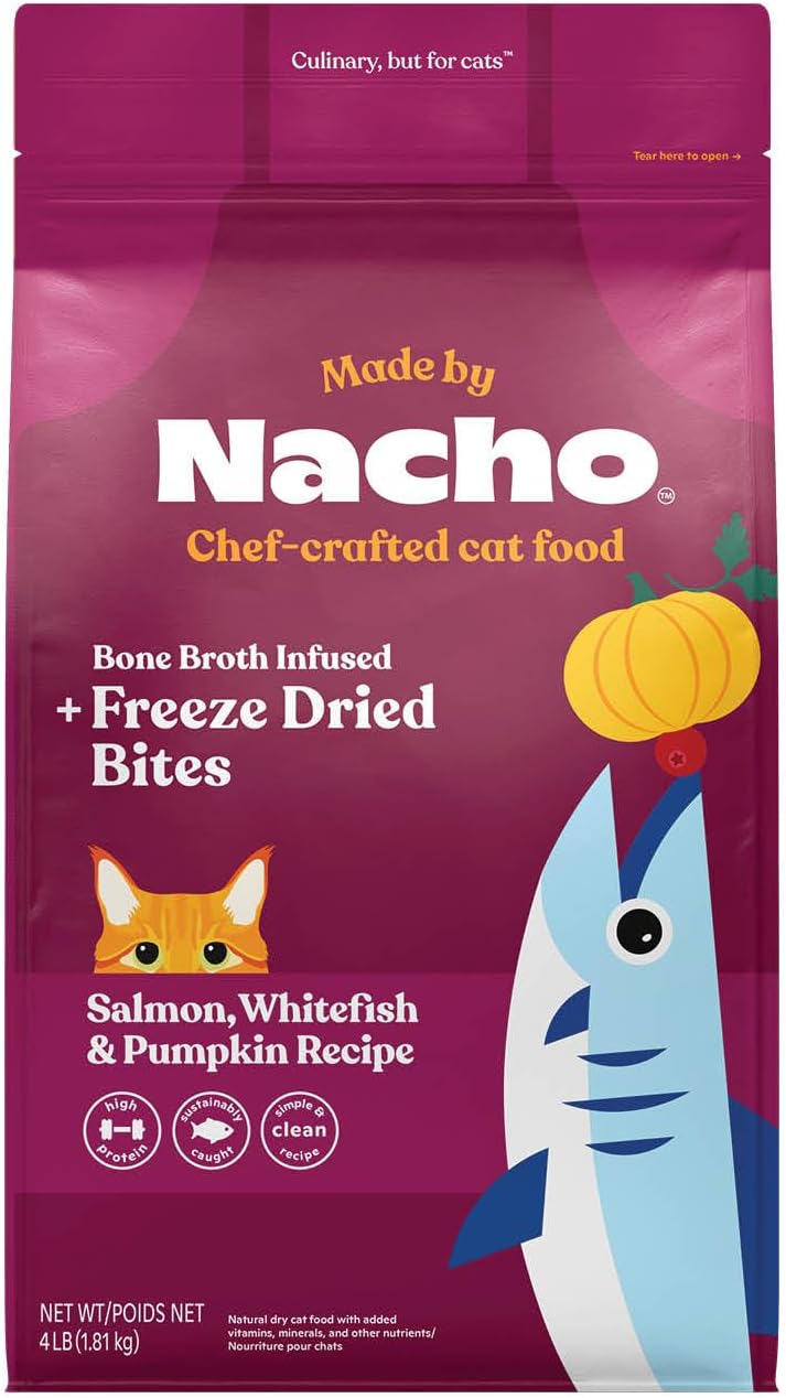 Made by Nacho Dry Cat Kibble 2lb Bag