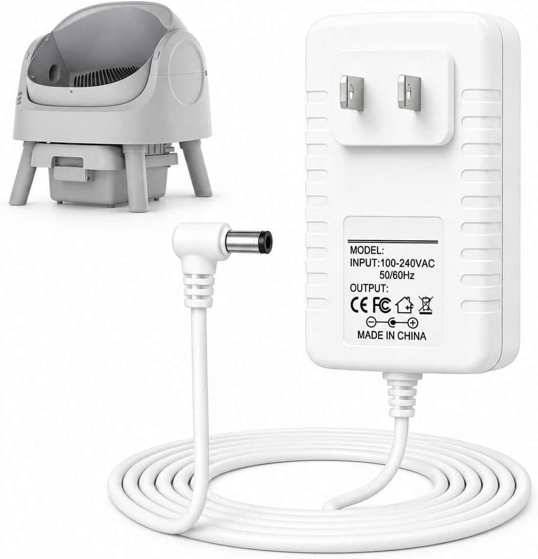 12V 2A Power Adapter for PetPivot AS11 Autoscooper 11