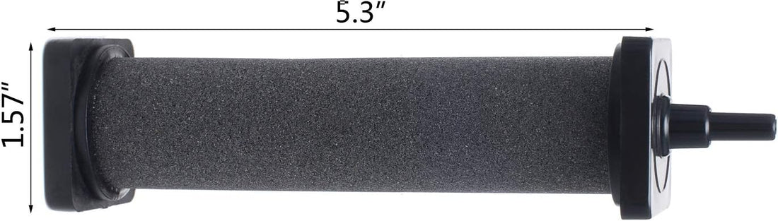 ALEGI Air Stone Cylinder Bubbler, 5.3 inch, 2 Pack