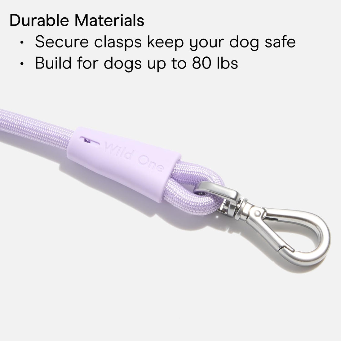 Wild One Hands-Free Adjustable Rope Dog Leash, Standard