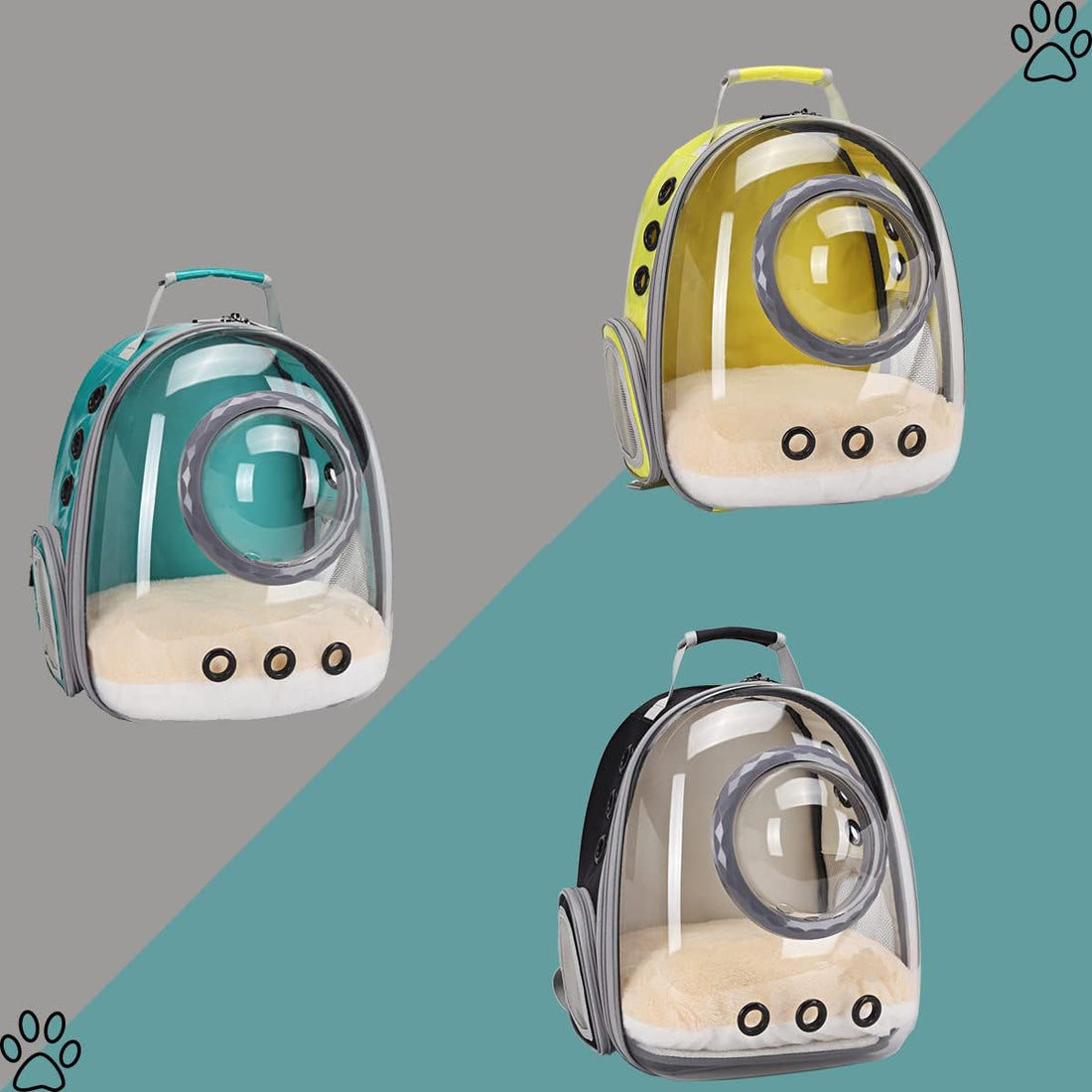 Bubble Cat Carrier Backpack Transparent Pet Carrier Backpack