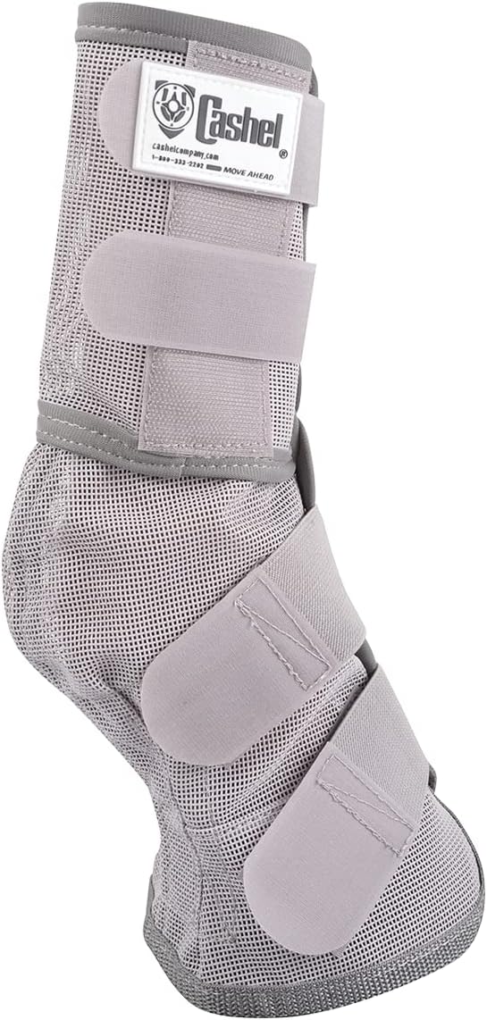 Cashel Crusader Horse Fly Leg Guards Grey Horse