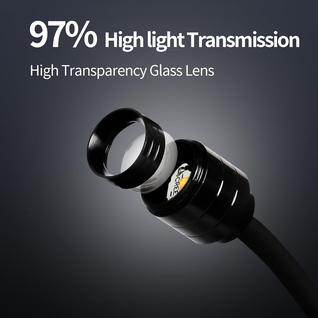 UPETTOOLS 3W LED Aquarium Light, Clip On Fish Tank Lamp