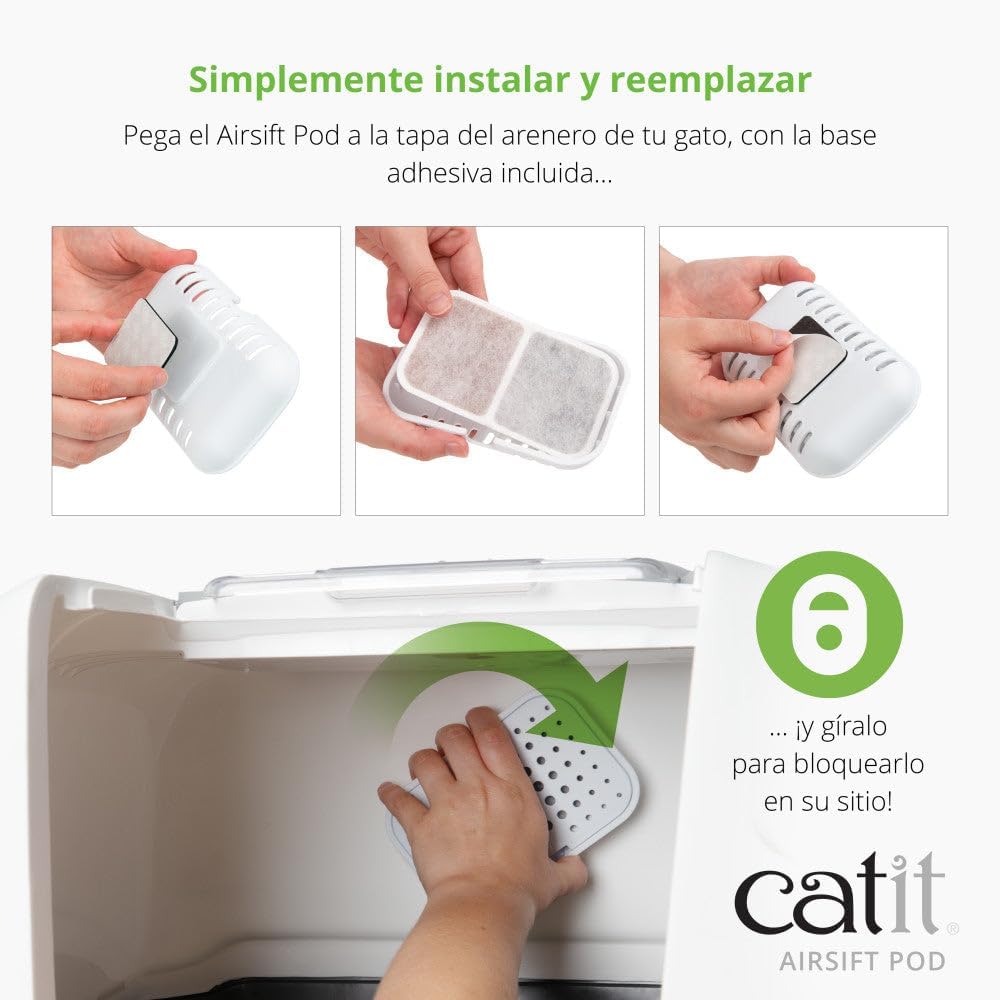 Catit Airsift Dual Action Air Purifier Pad